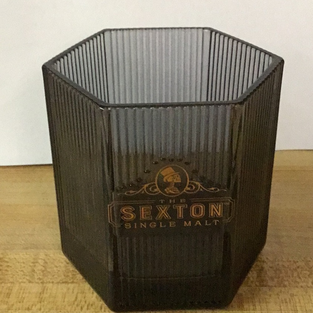 New one The Sexton Irish whiskey glass